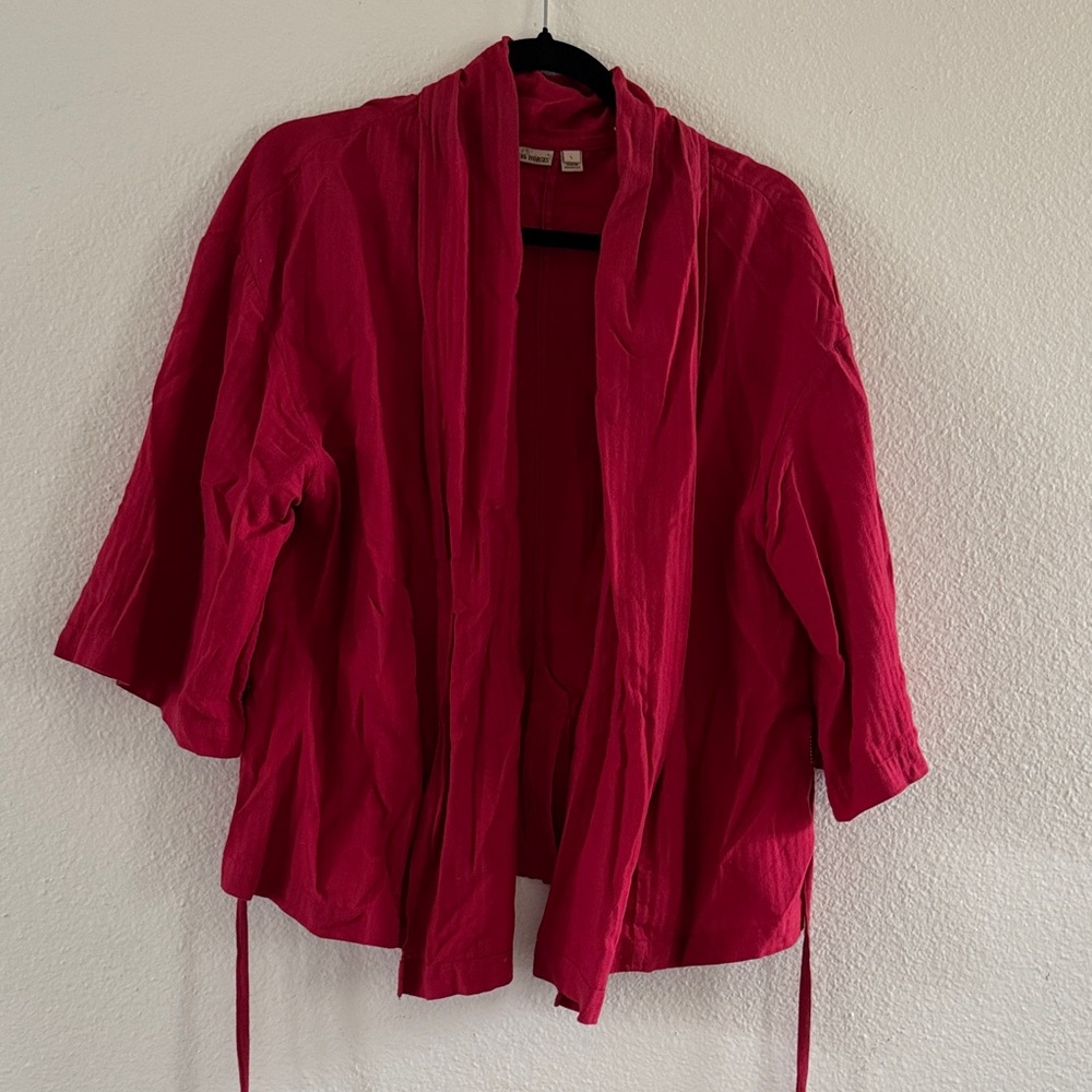 HOLDING HORSES Vibrant Red Garment